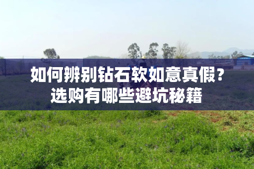 如何辨别钻石软如意真假？选购有哪些避坑秘籍